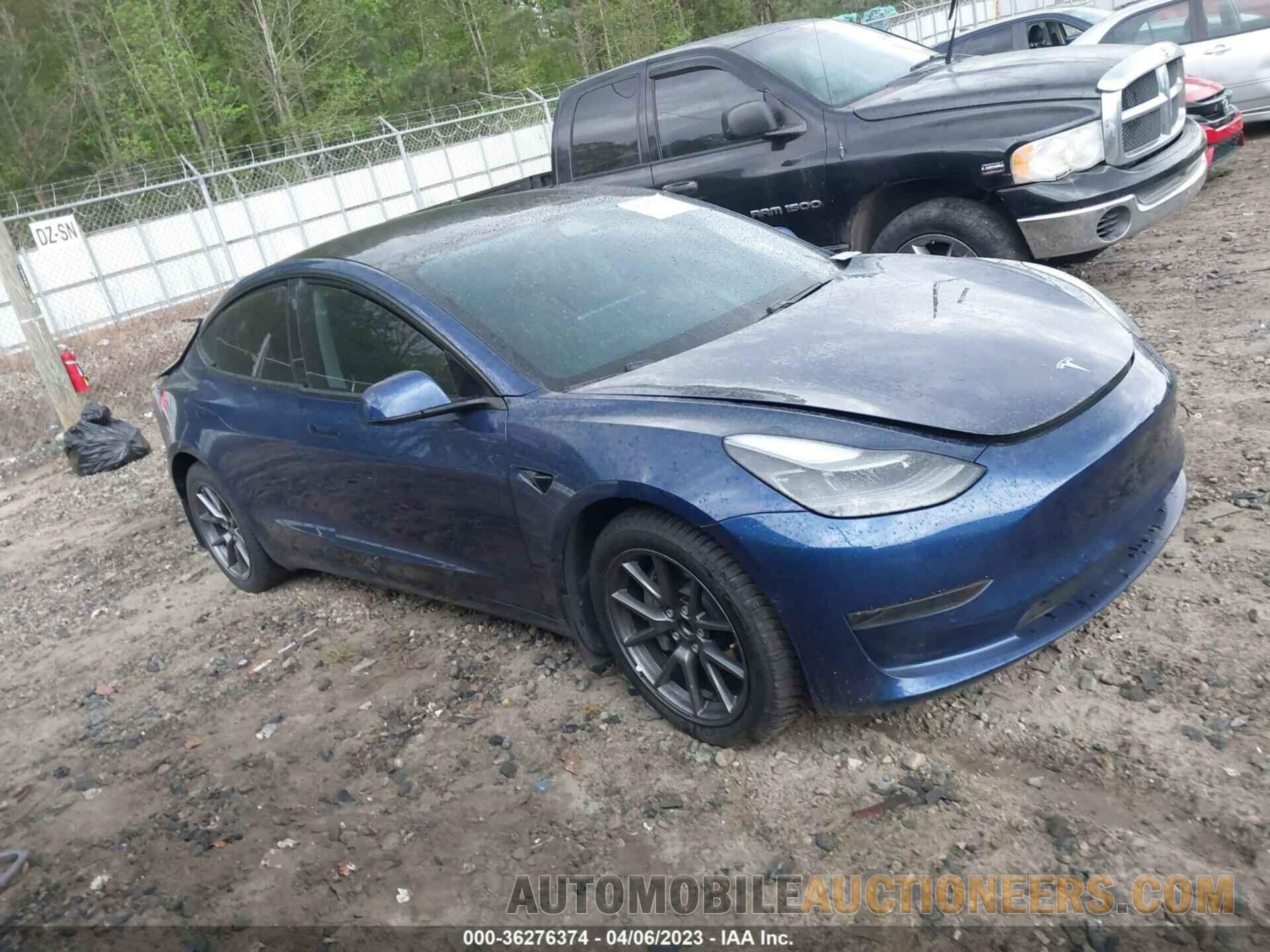 5YJ3E1EA7MF041920 TESLA MODEL 3 2021