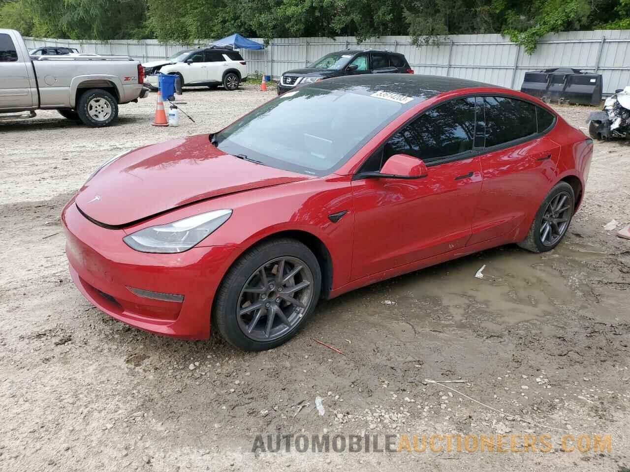 5YJ3E1EA7MF045904 TESLA MODEL 3 2021