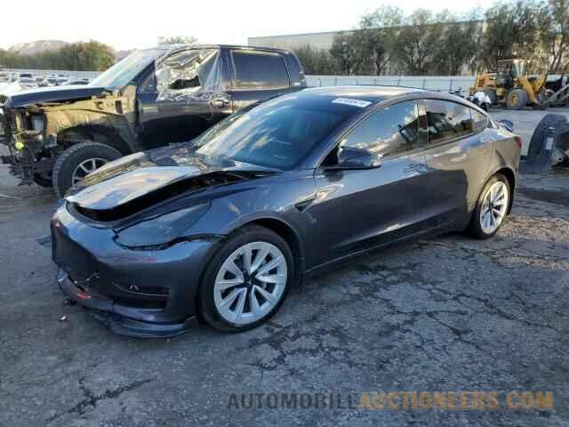 5YJ3E1EA7MF051394 TESLA MODEL 3 2021