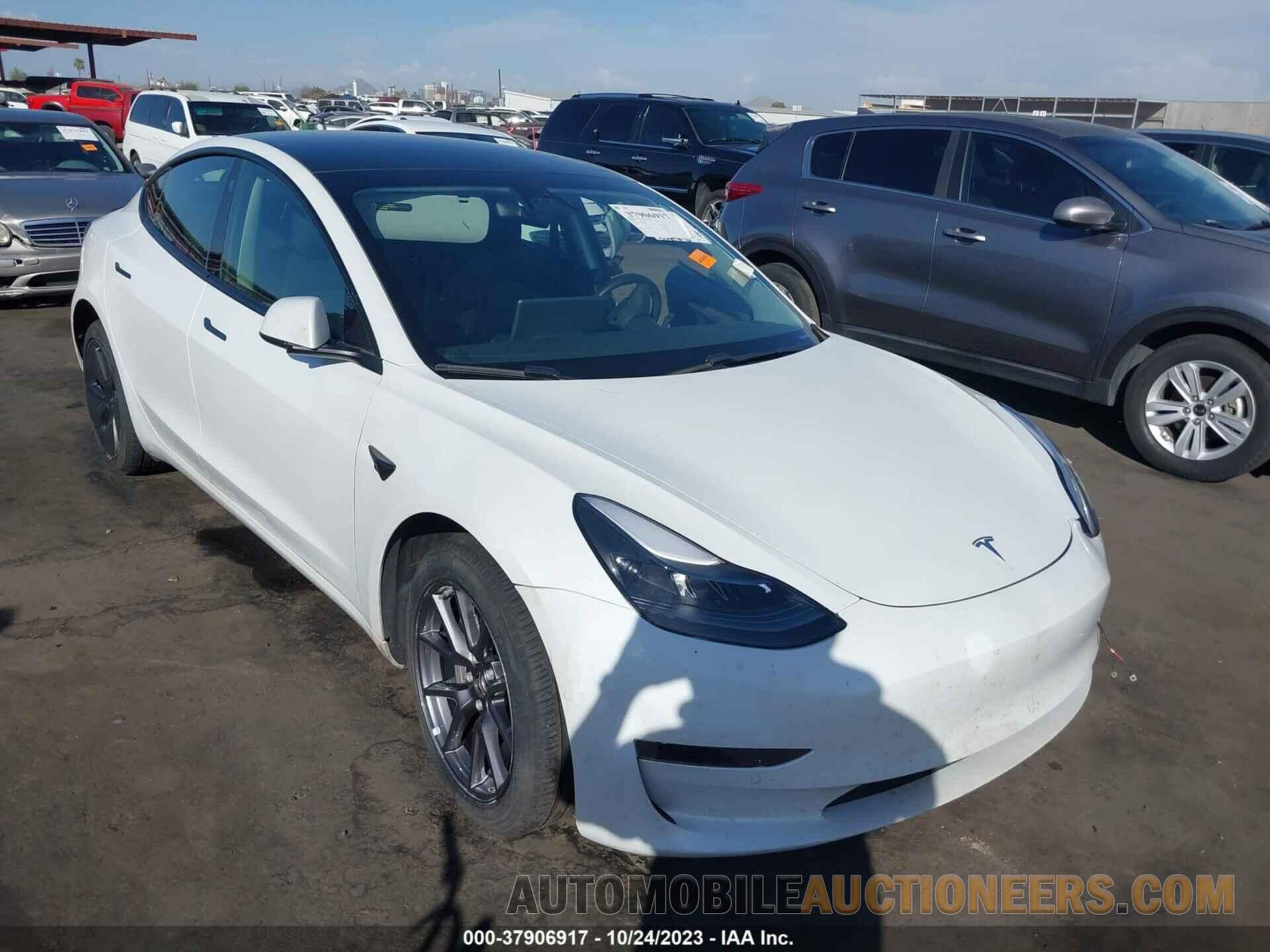 5YJ3E1EA7MF057938 TESLA MODEL 3 2021