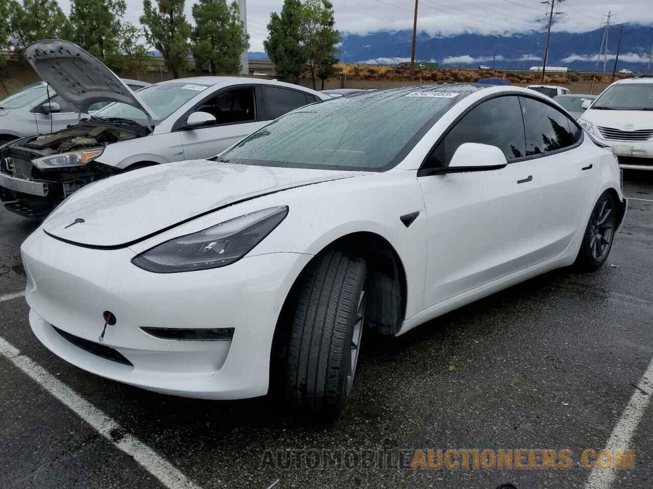 5YJ3E1EA7MF063576 TESLA MODEL 3 2021