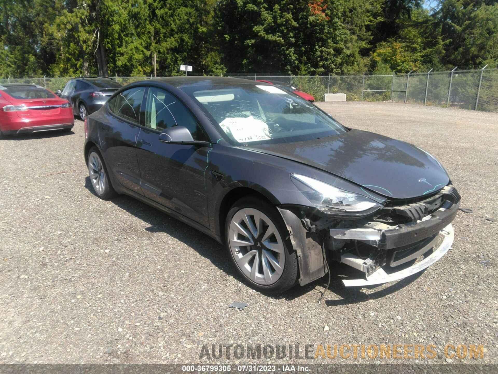 5YJ3E1EA7MF066025 TESLA MODEL 3 2021