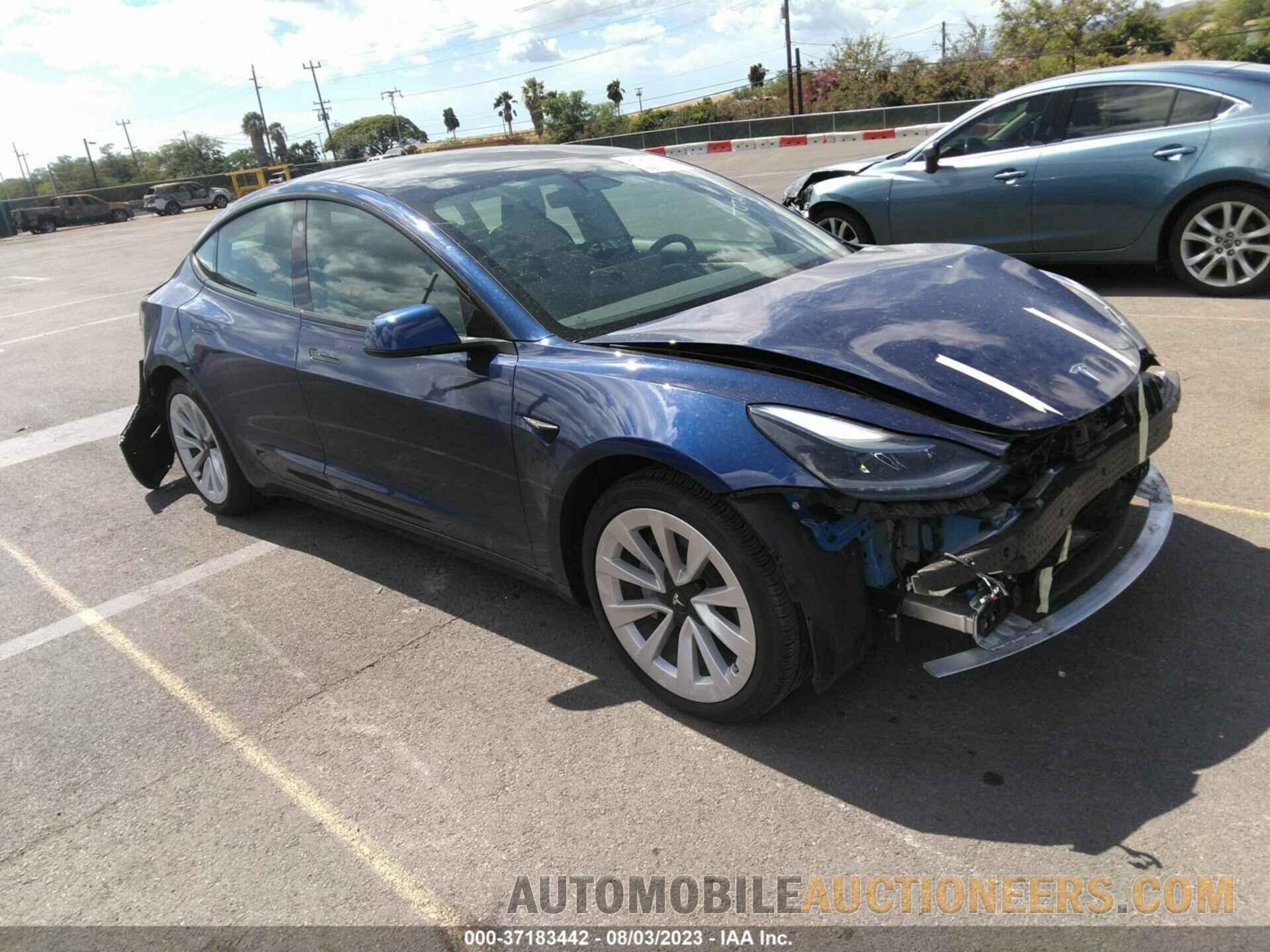 5YJ3E1EA7MF082788 TESLA MODEL 3 2021