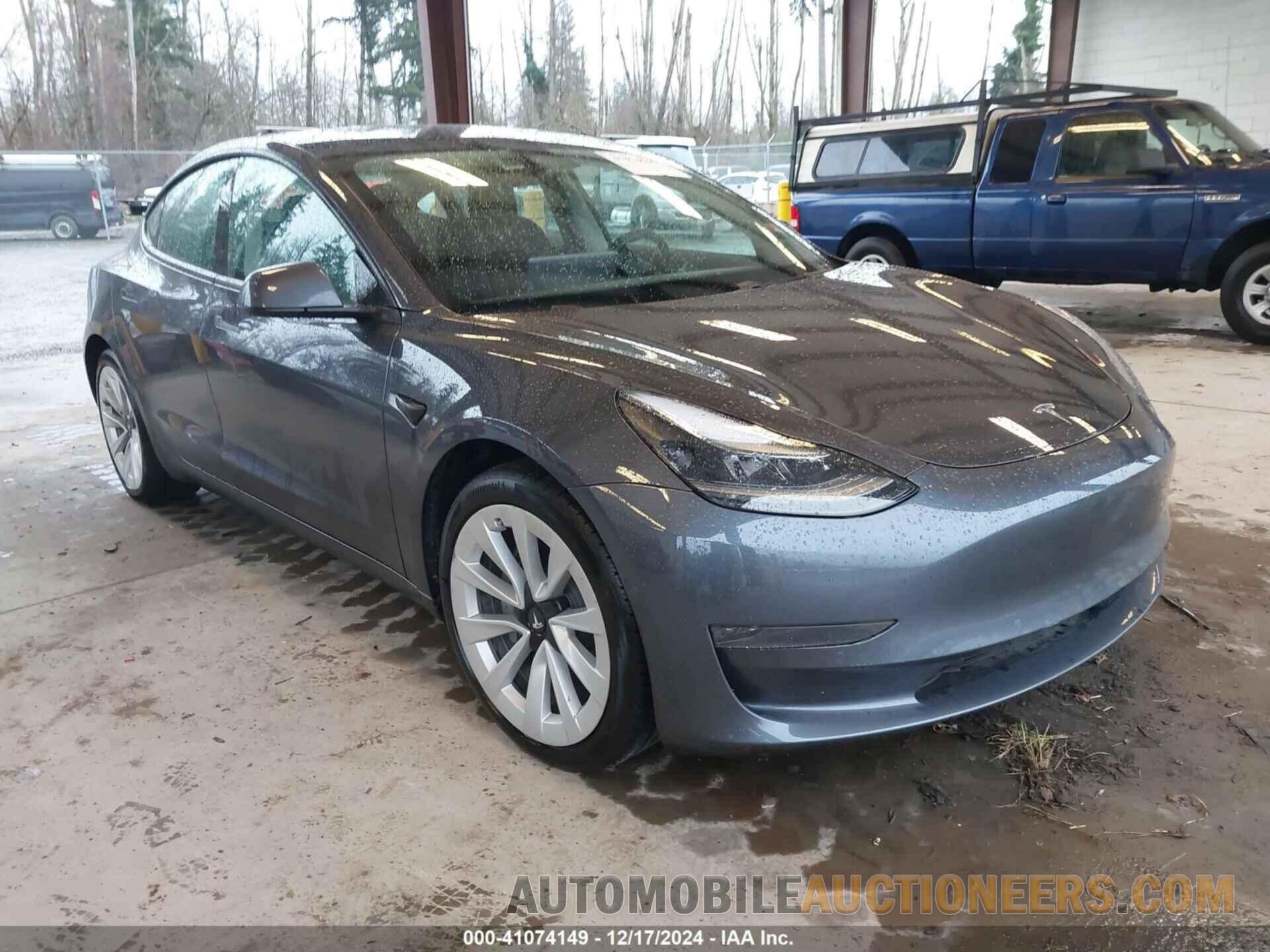 5YJ3E1EA7MF083214 TESLA MODEL 3 2021