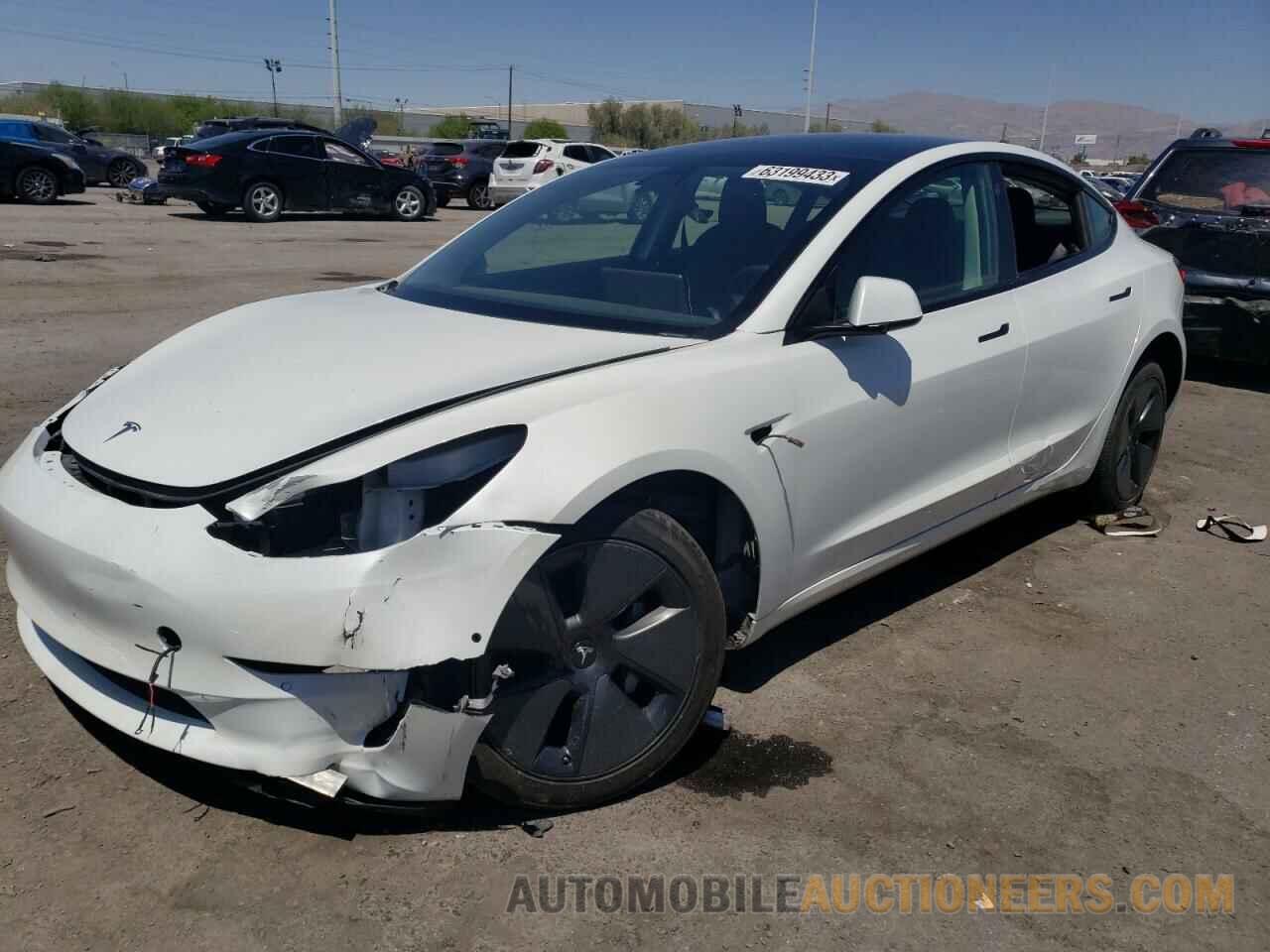 5YJ3E1EA7MF085111 TESLA MODEL 3 2021