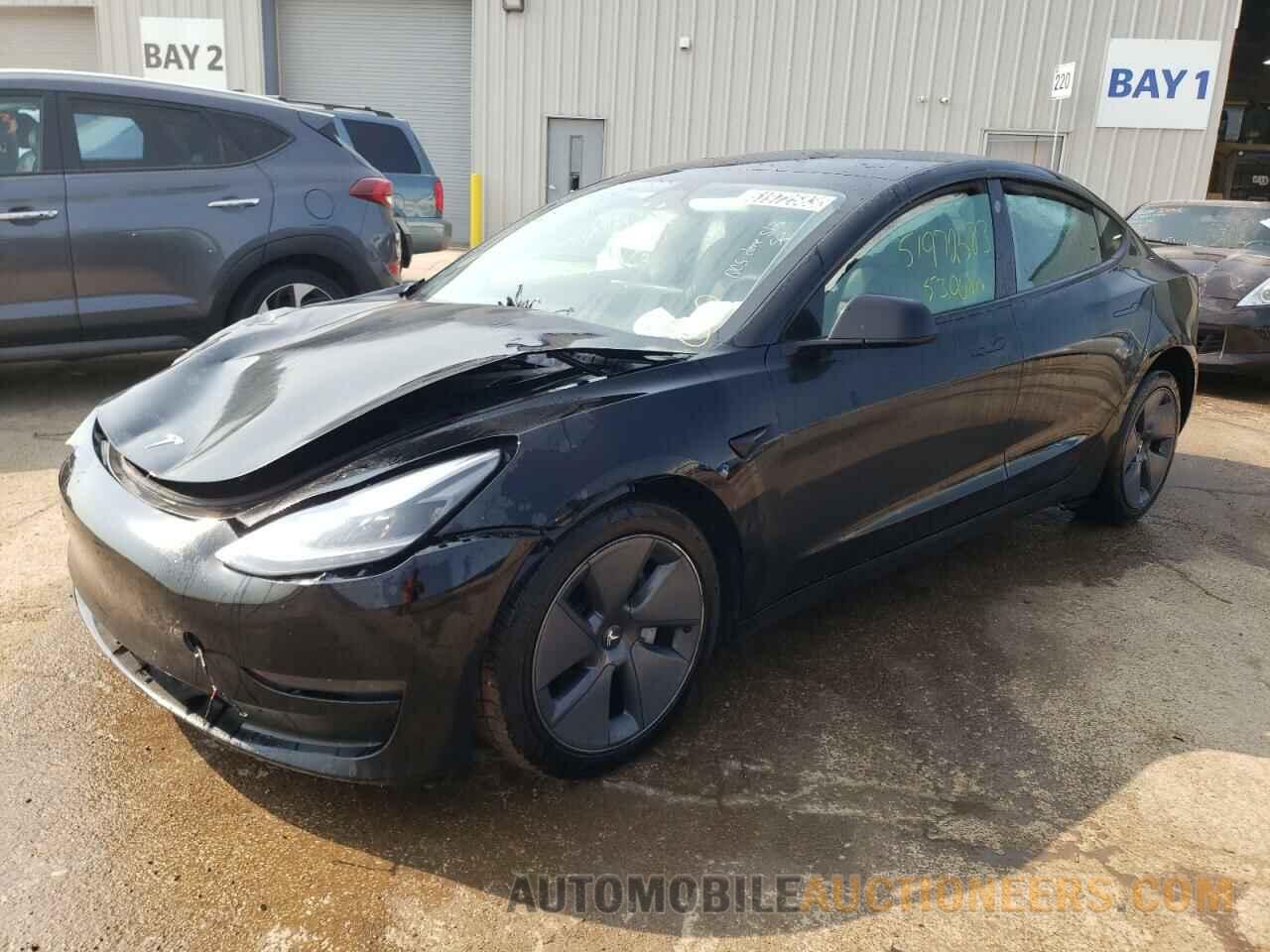 5YJ3E1EA7MF088607 TESLA MODEL 3 2021