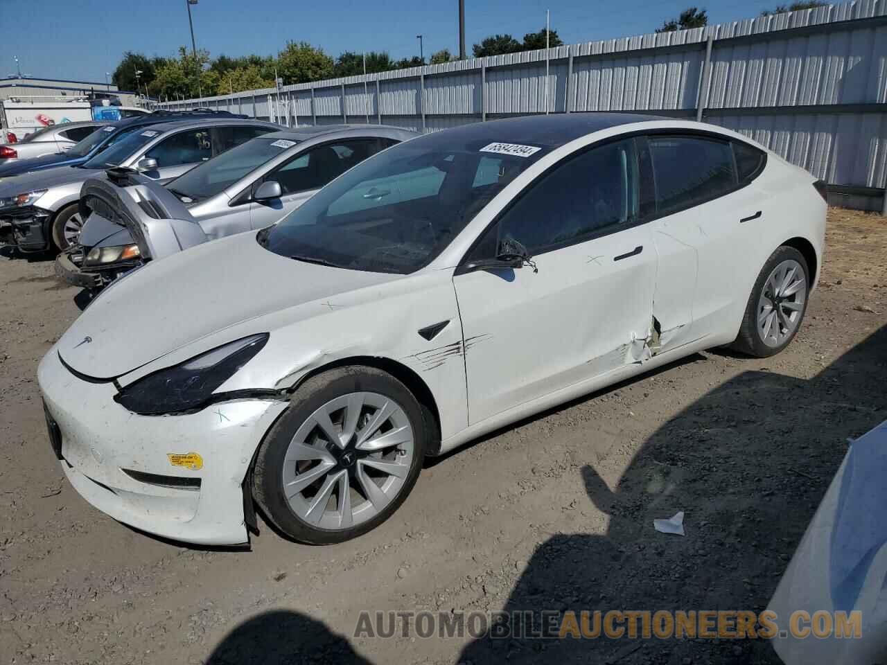 5YJ3E1EA7MF089627 TESLA MODEL 3 2021