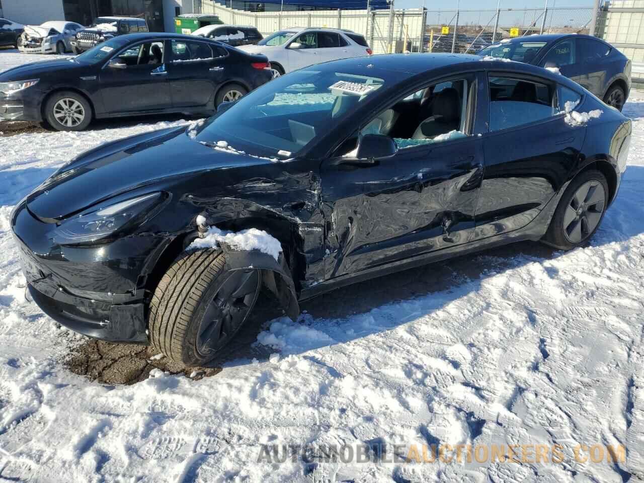 5YJ3E1EA7MF091085 TESLA MODEL 3 2021