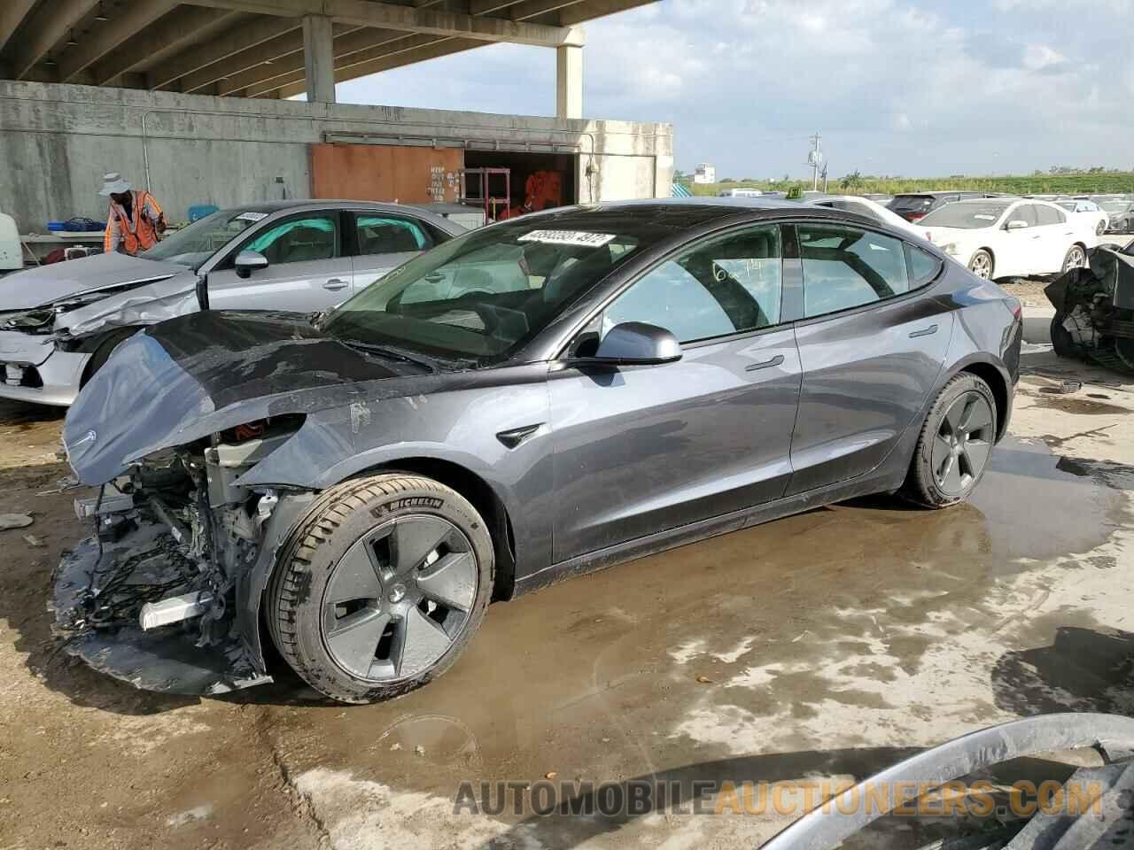 5YJ3E1EA7MF092270 TESLA MODEL 3 2021