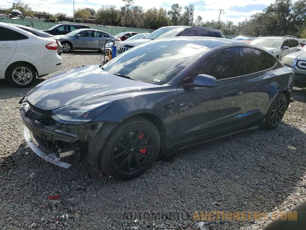 5YJ3E1EA7MF092625 TESLA MODEL 3 2021