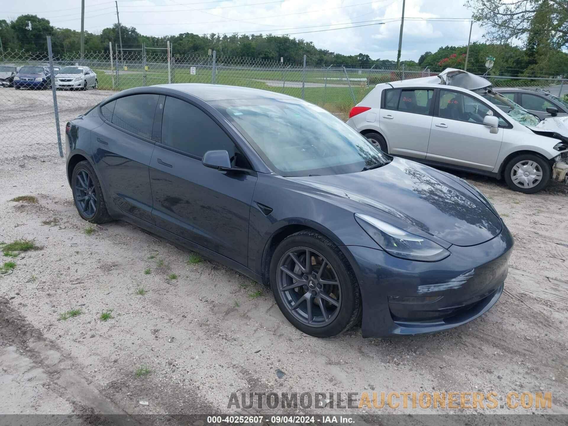 5YJ3E1EA7MF096304 TESLA MODEL 3 2021