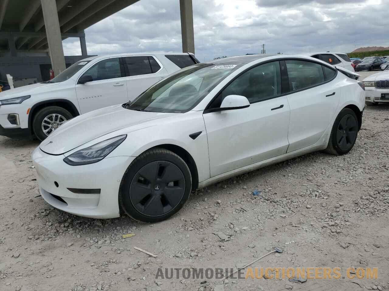 5YJ3E1EA7MF850608 TESLA MODEL 3 2021