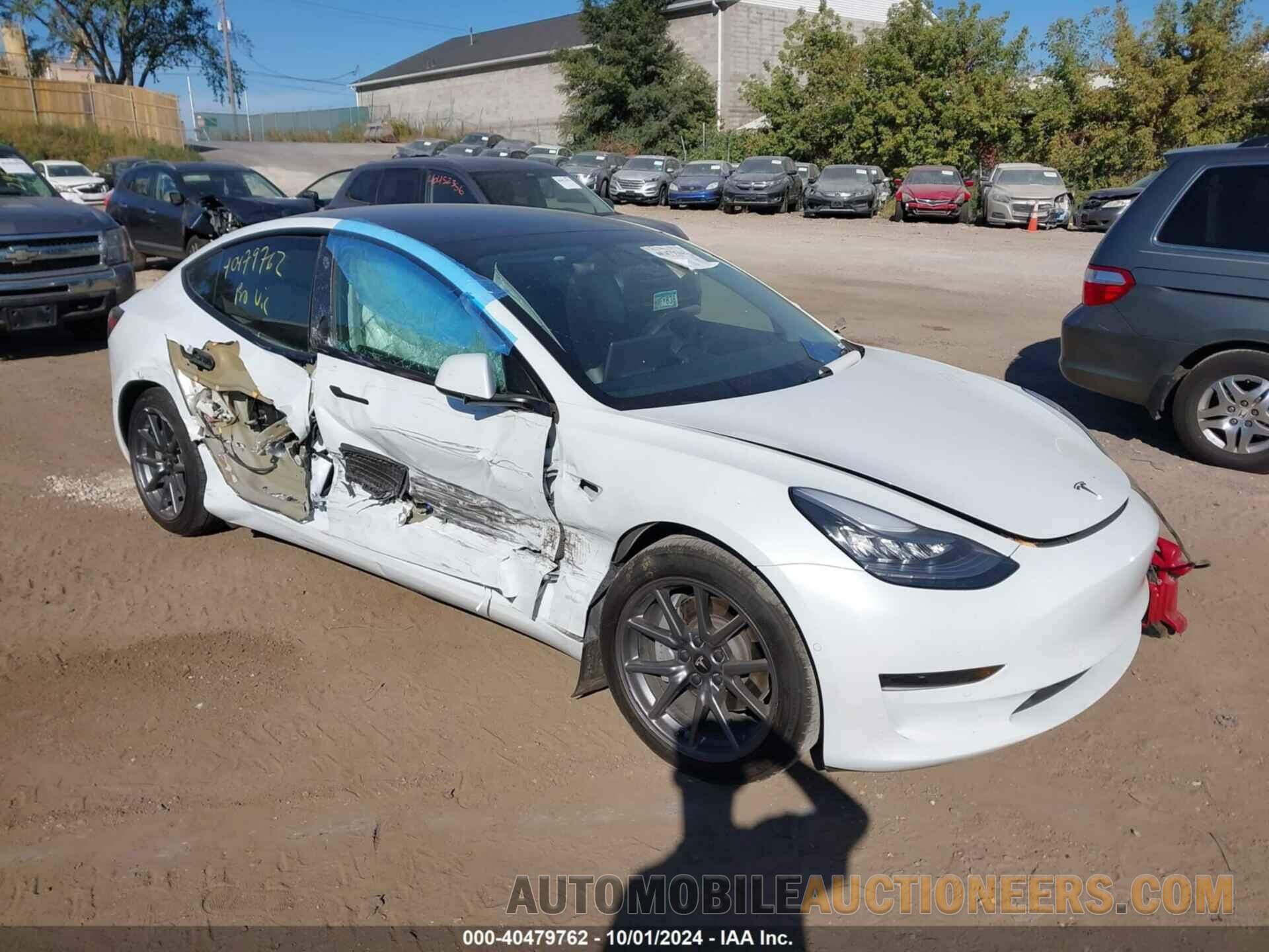 5YJ3E1EA7MF851631 TESLA MODEL 3 2021