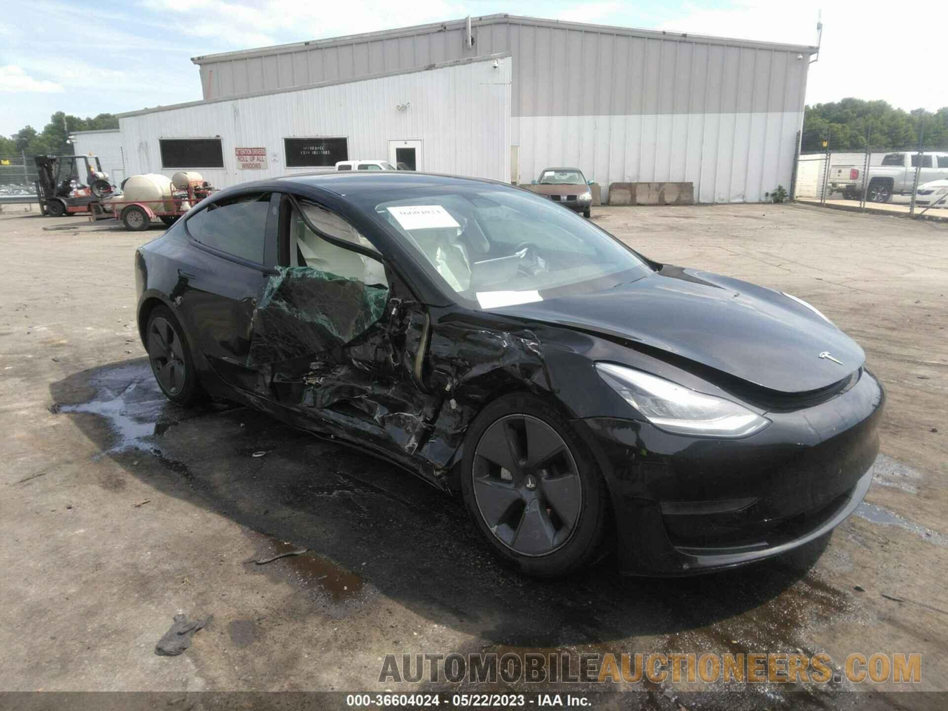 5YJ3E1EA7MF853380 TESLA MODEL 3 2021