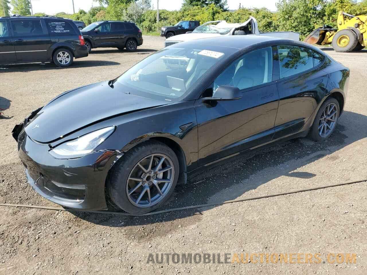 5YJ3E1EA7MF857414 TESLA MODEL 3 2021