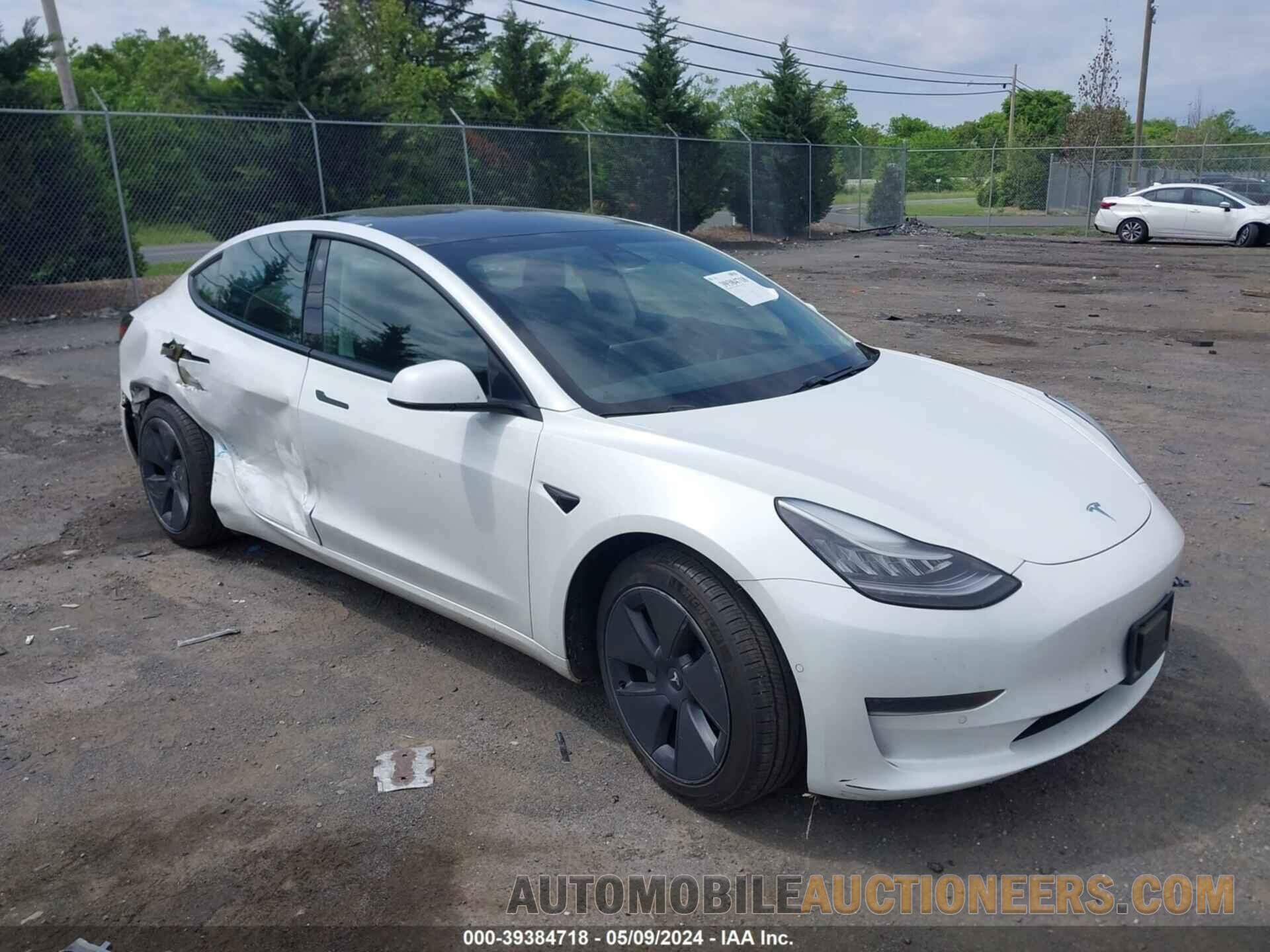 5YJ3E1EA7MF859874 TESLA MODEL 3 2021