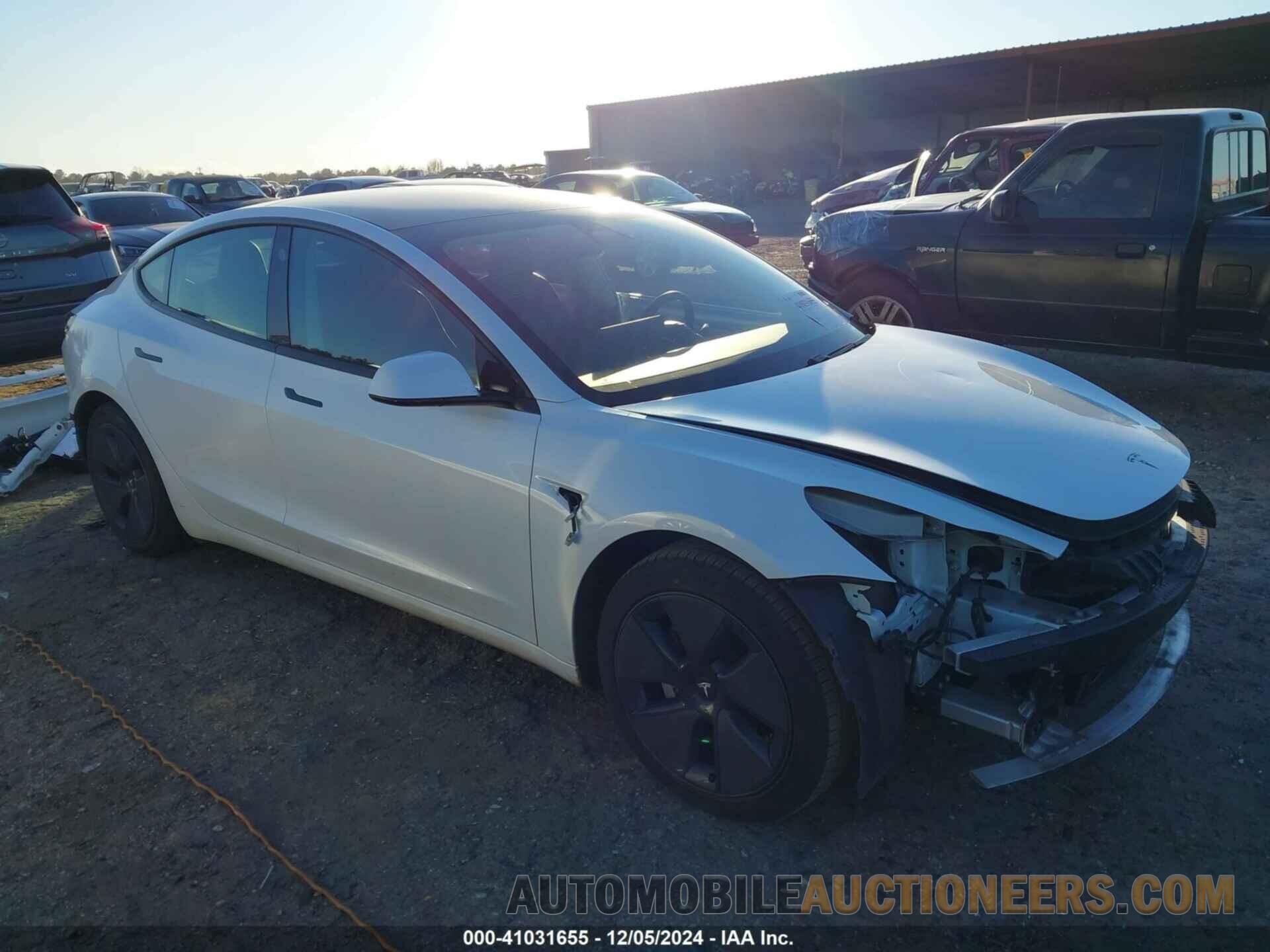 5YJ3E1EA7MF861009 TESLA MODEL 3 2021