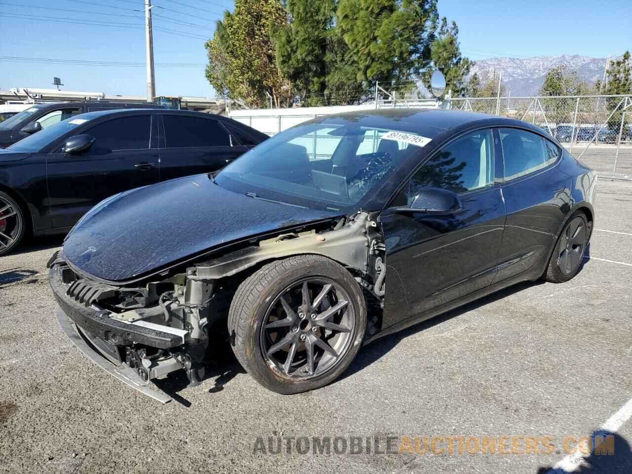 5YJ3E1EA7MF875556 TESLA MODEL 3 2021