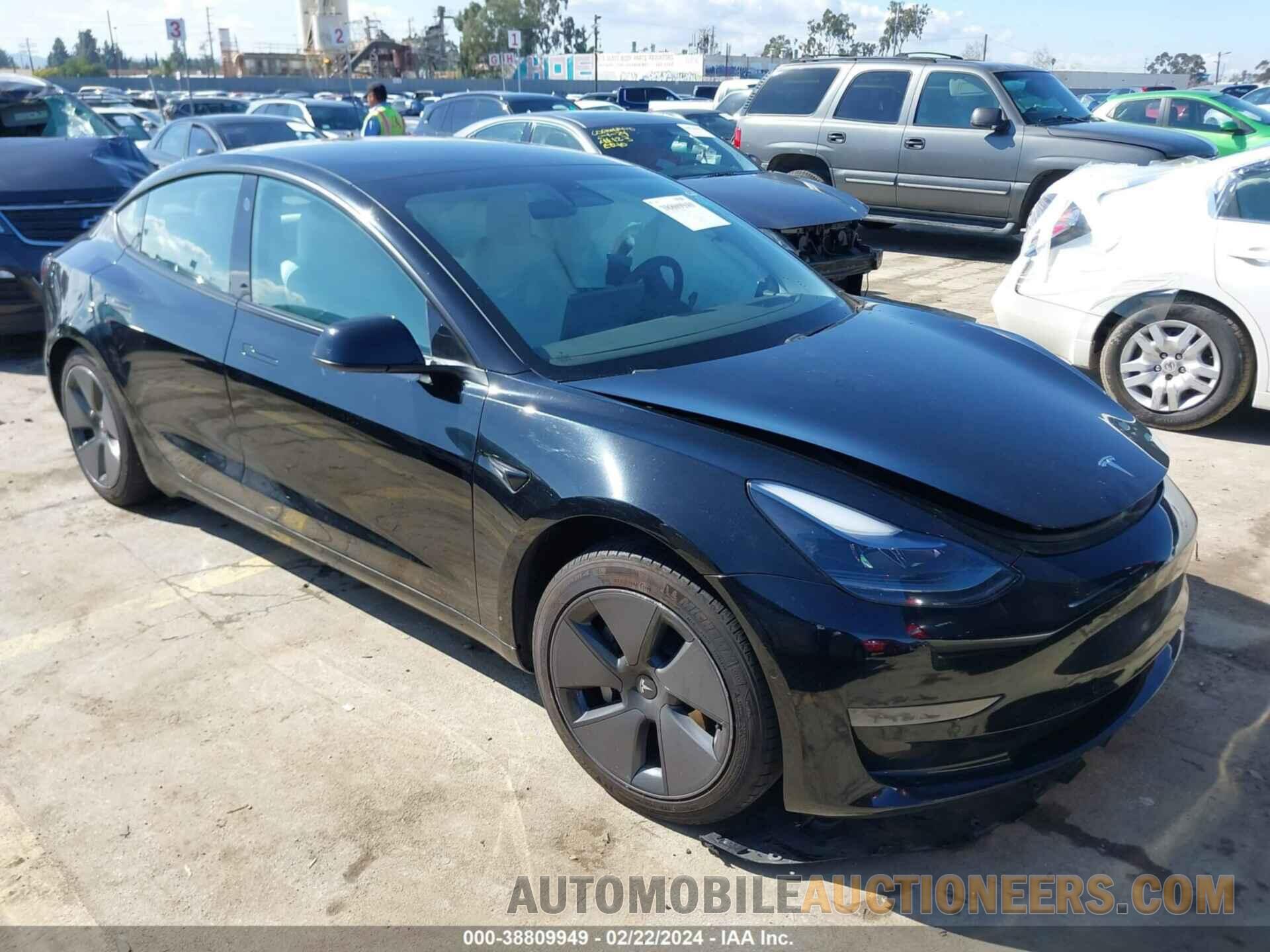 5YJ3E1EA7MF915988 TESLA MODEL 3 2021