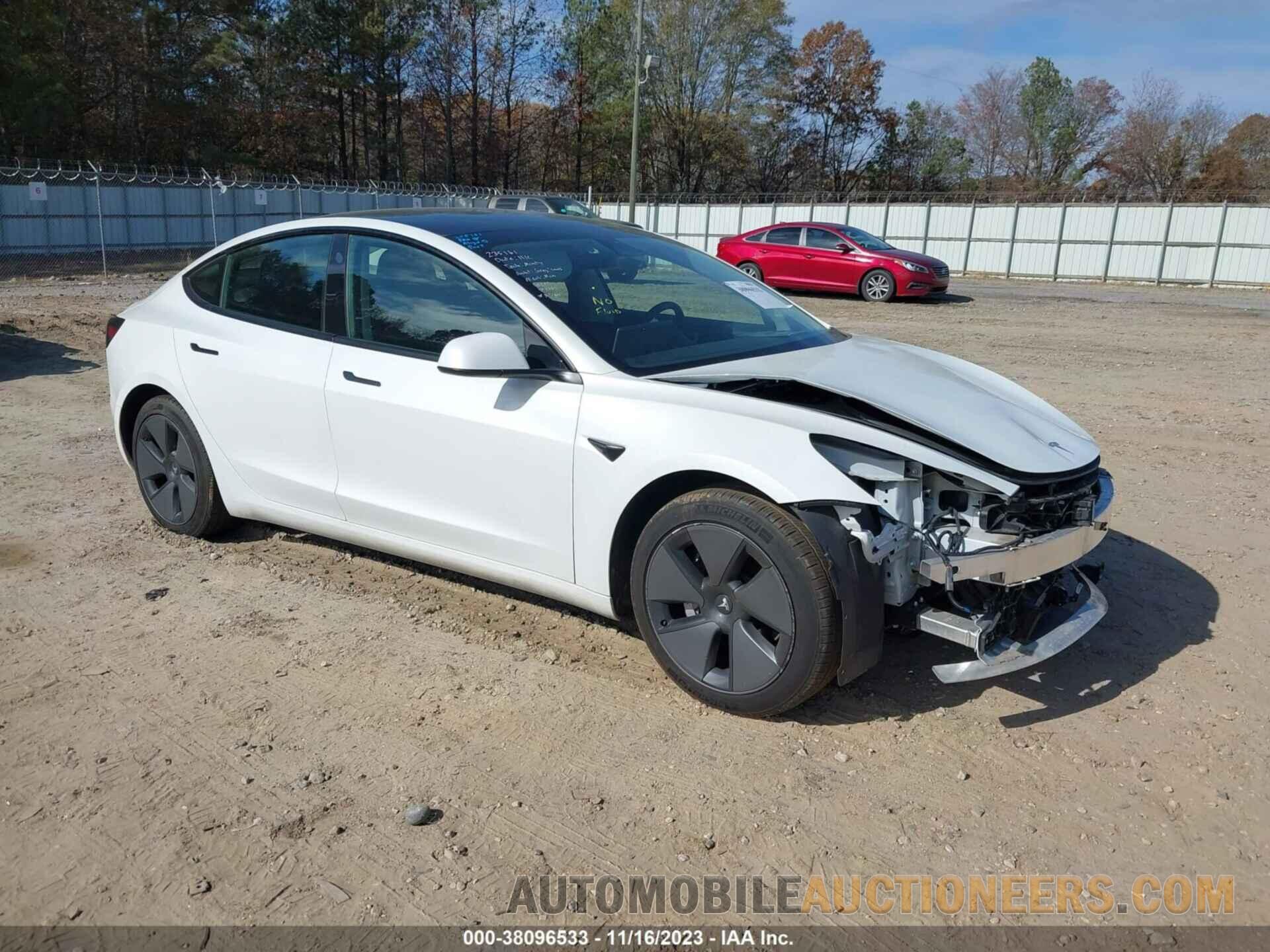 5YJ3E1EA7MF920981 TESLA MODEL 3 2021