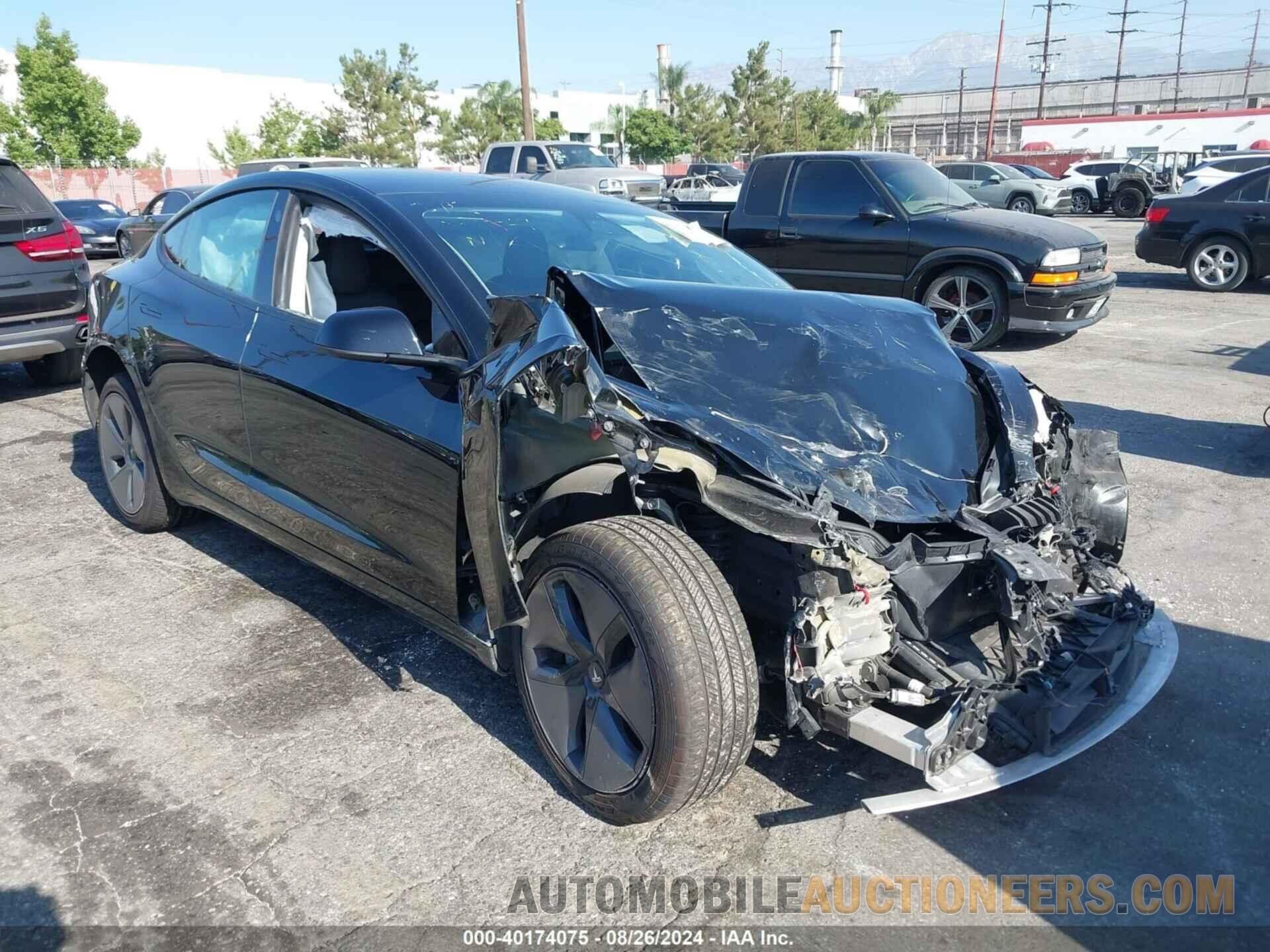 5YJ3E1EA7MF921323 TESLA MODEL 3 2021