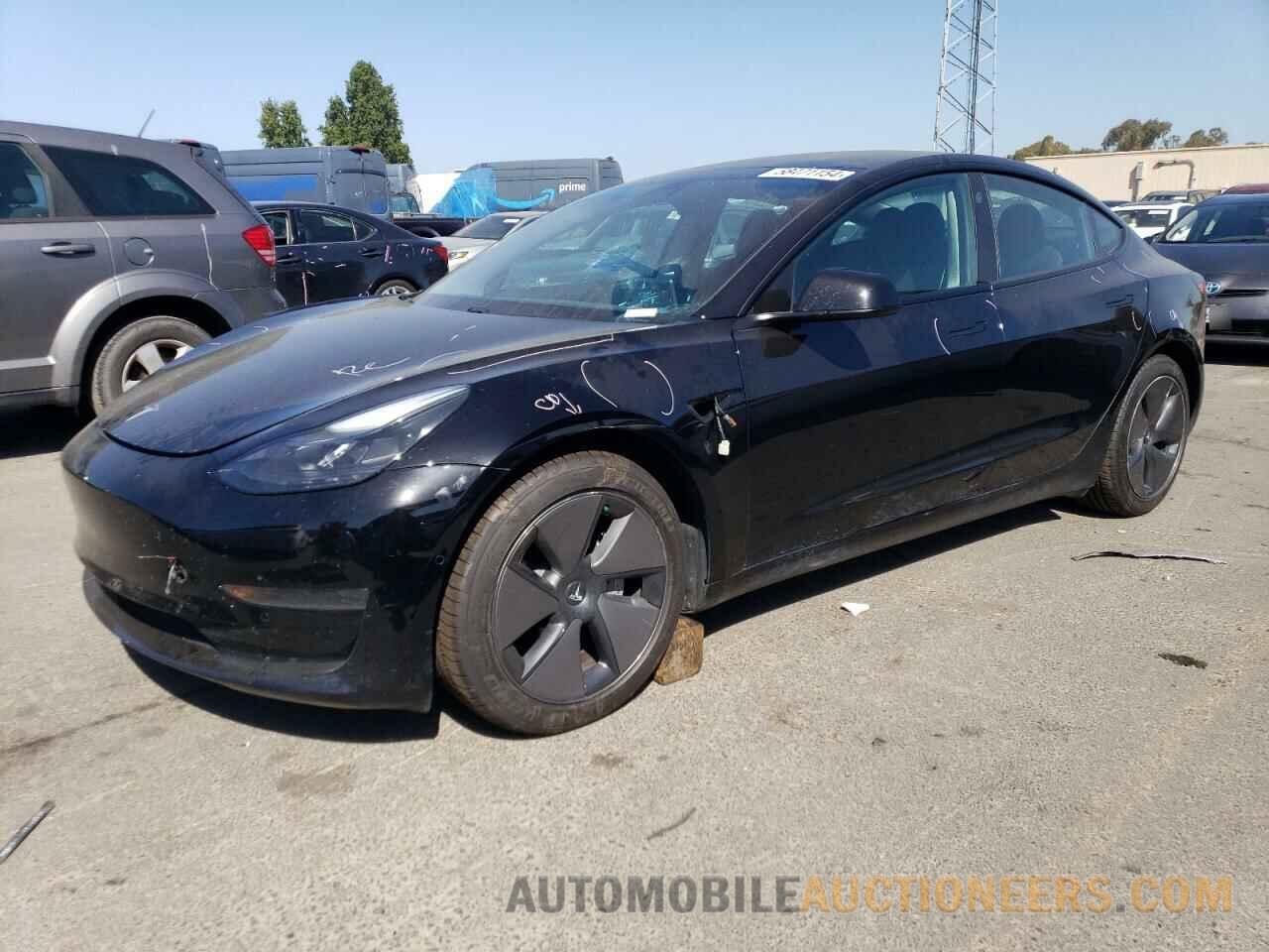 5YJ3E1EA7MF922228 TESLA MODEL 3 2021