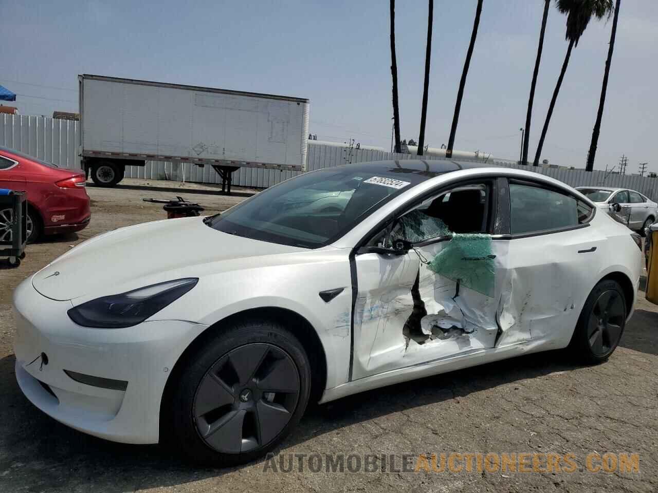 5YJ3E1EA7MF922357 TESLA MODEL 3 2021