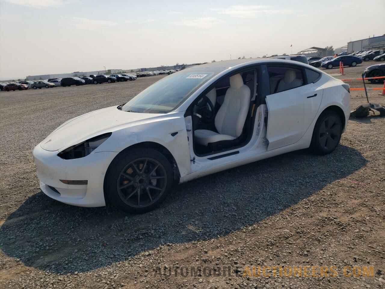 5YJ3E1EA7MF928885 TESLA MODEL 3 2021