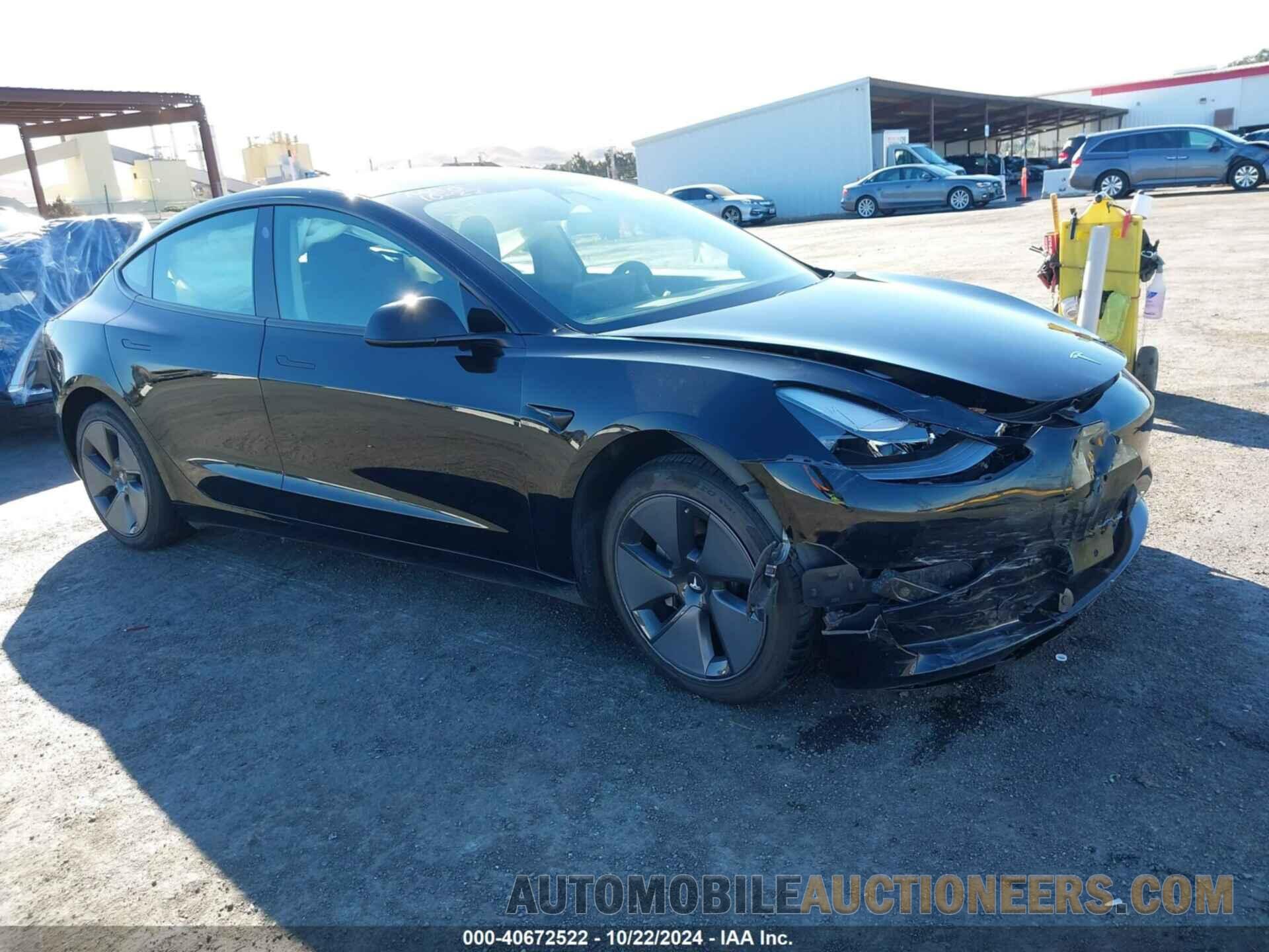 5YJ3E1EA7MF929485 TESLA MODEL 3 2021