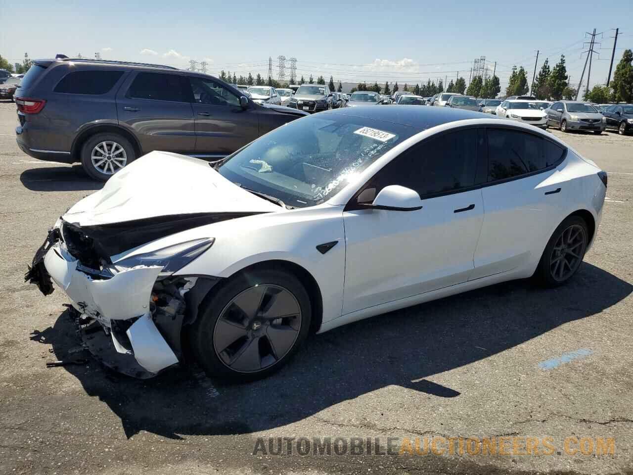 5YJ3E1EA7MF929843 TESLA MODEL 3 2021