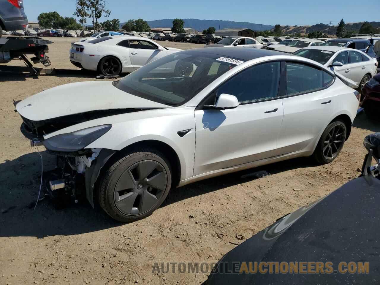 5YJ3E1EA7MF940261 TESLA MODEL 3 2021