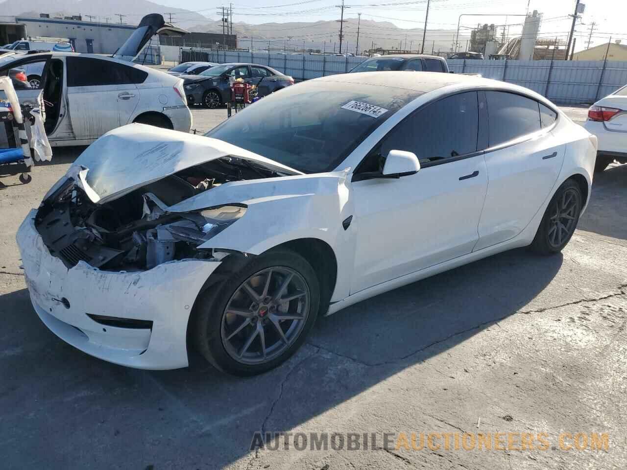 5YJ3E1EA7MF940373 TESLA MODEL 3 2021