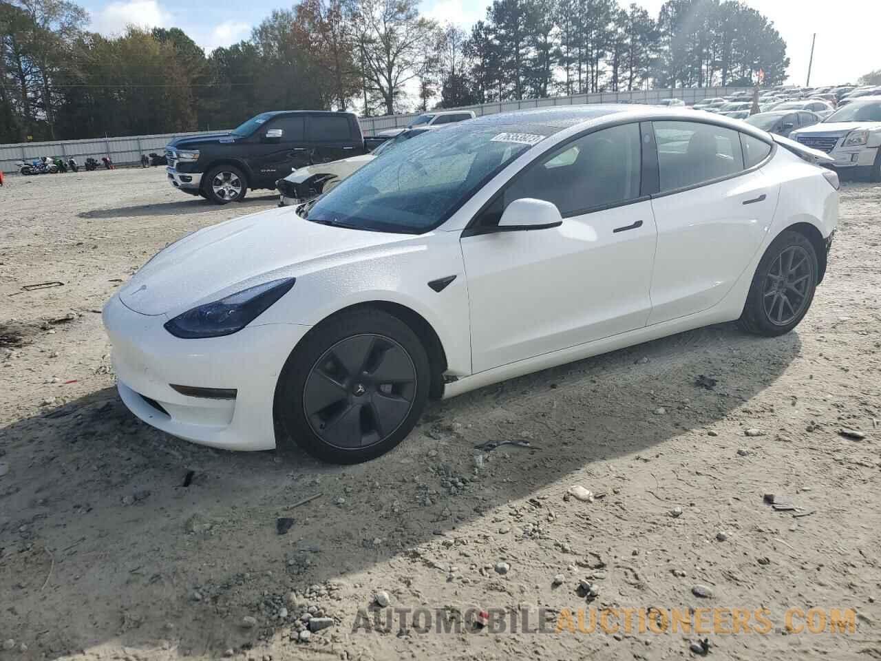 5YJ3E1EA7MF973437 TESLA MODEL 3 2021