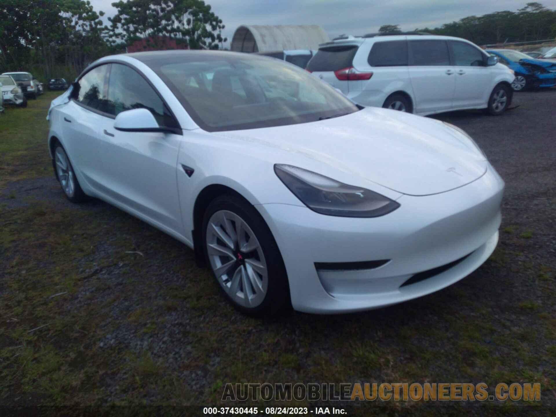 5YJ3E1EA7MF977875 TESLA MODEL 3 2021