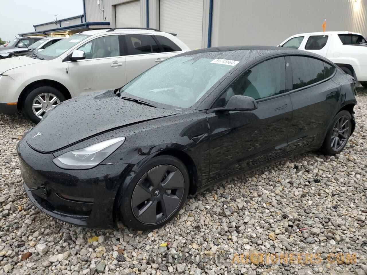 5YJ3E1EA7MF987256 TESLA MODEL 3 2021