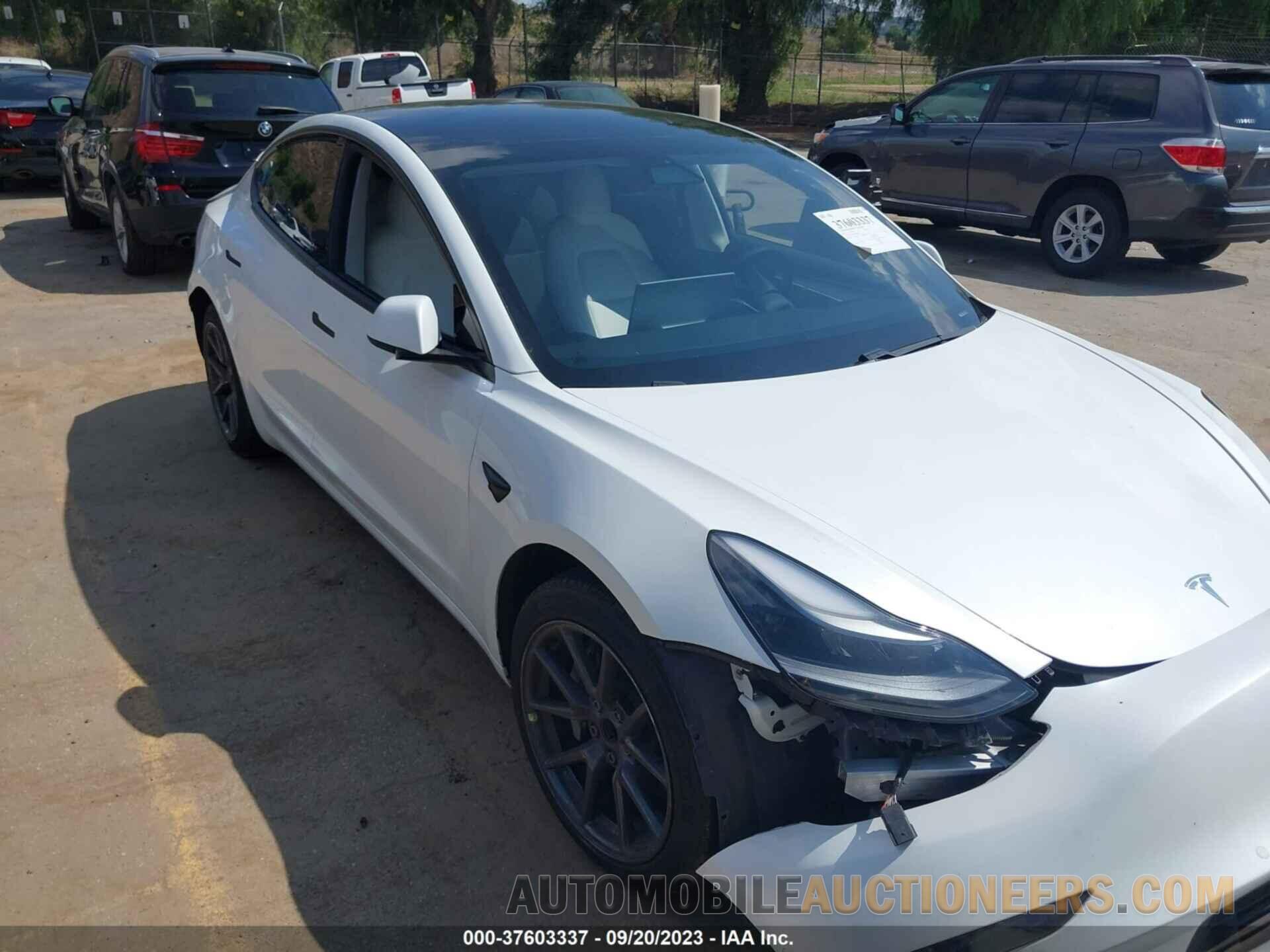 5YJ3E1EA7MF987502 TESLA MODEL 3 2021