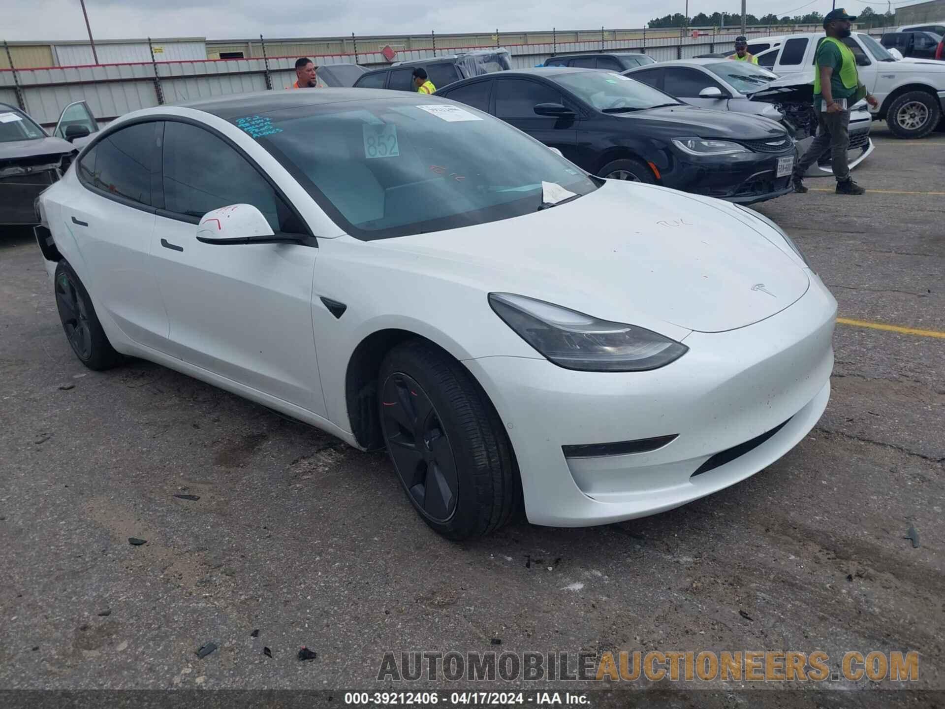 5YJ3E1EA7MF987547 TESLA MODEL 3 2021