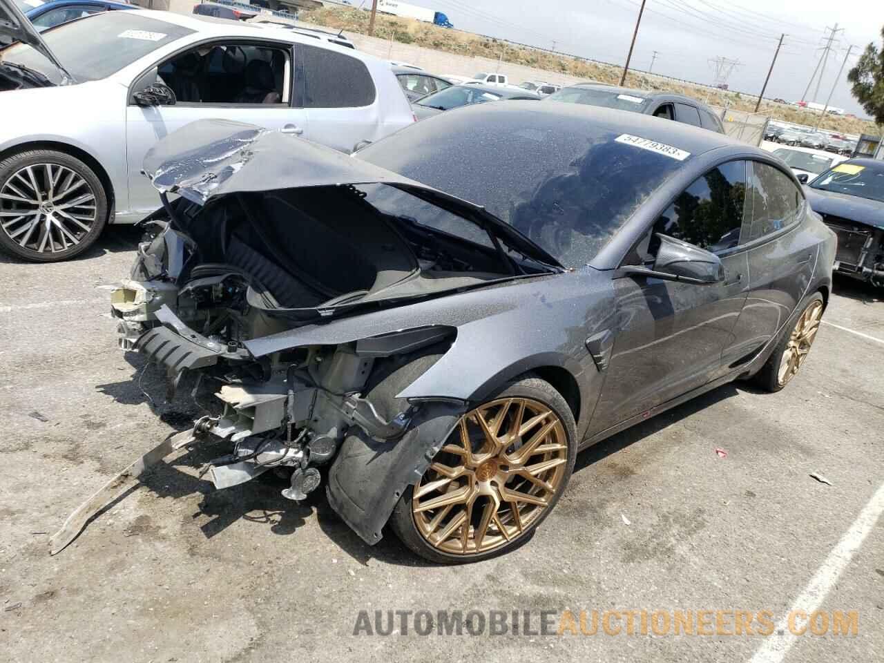 5YJ3E1EA7MF997365 TESLA MODEL 3 2021