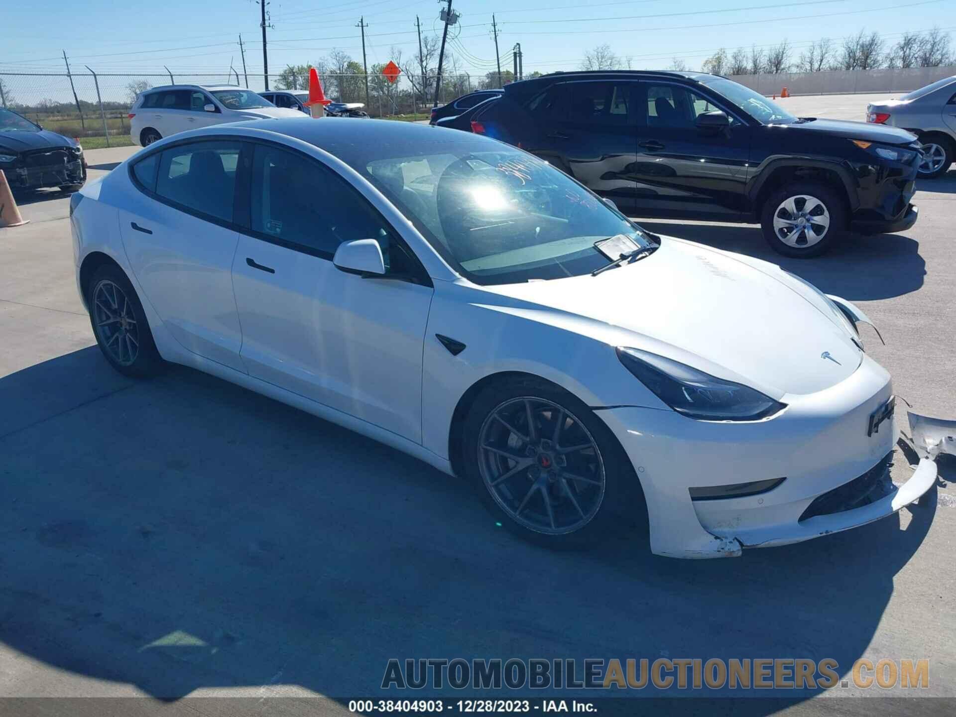 5YJ3E1EA7NF101650 TESLA MODEL 3 2022