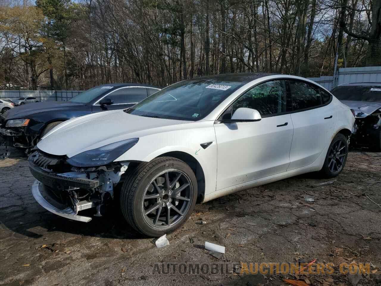 5YJ3E1EA7NF102717 TESLA MODEL 3 2022