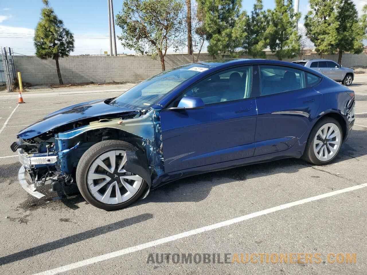 5YJ3E1EA7NF144921 TESLA MODEL 3 2022