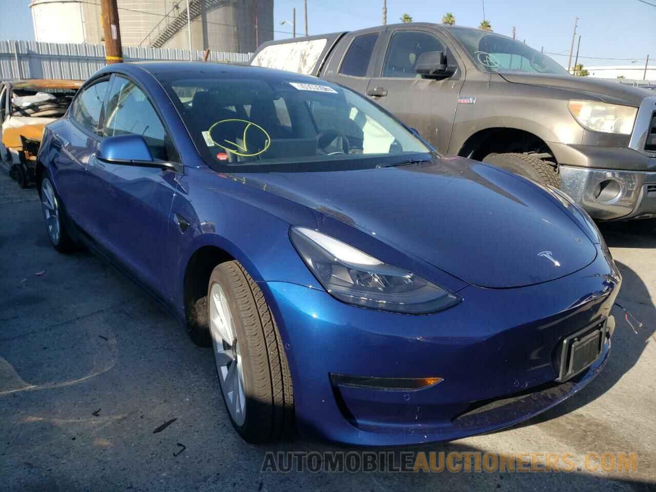 5YJ3E1EA7NF145096 TESLA MODEL 3 2022