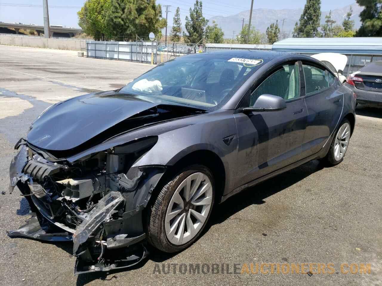 5YJ3E1EA7NF145499 TESLA MODEL 3 2022