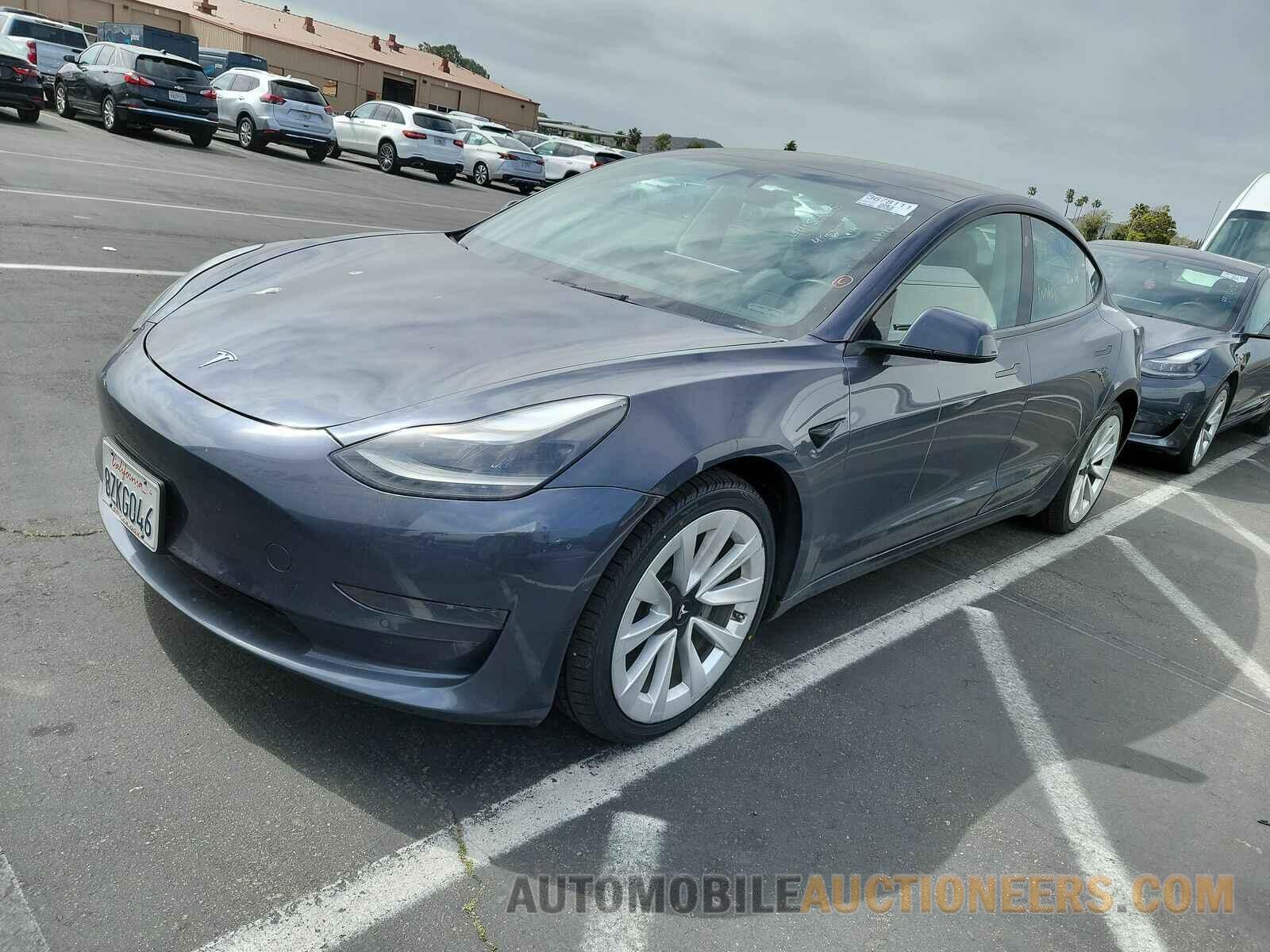 5YJ3E1EA7NF145678 Tesla Model 3 2022