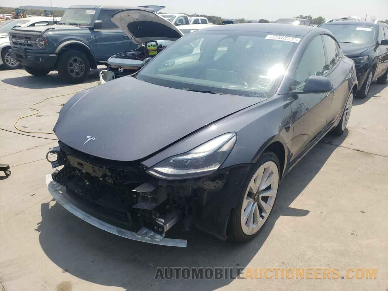 5YJ3E1EA7NF185419 TESLA MODEL 3 2022