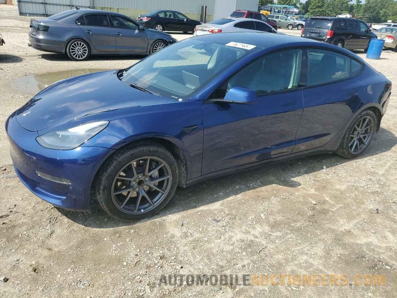 5YJ3E1EA7NF186652 TESLA MODEL 3 2022