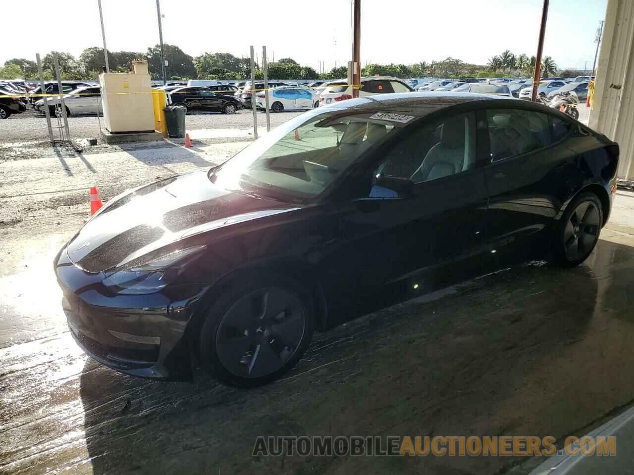 5YJ3E1EA7NF187199 TESLA MODEL 3 2022