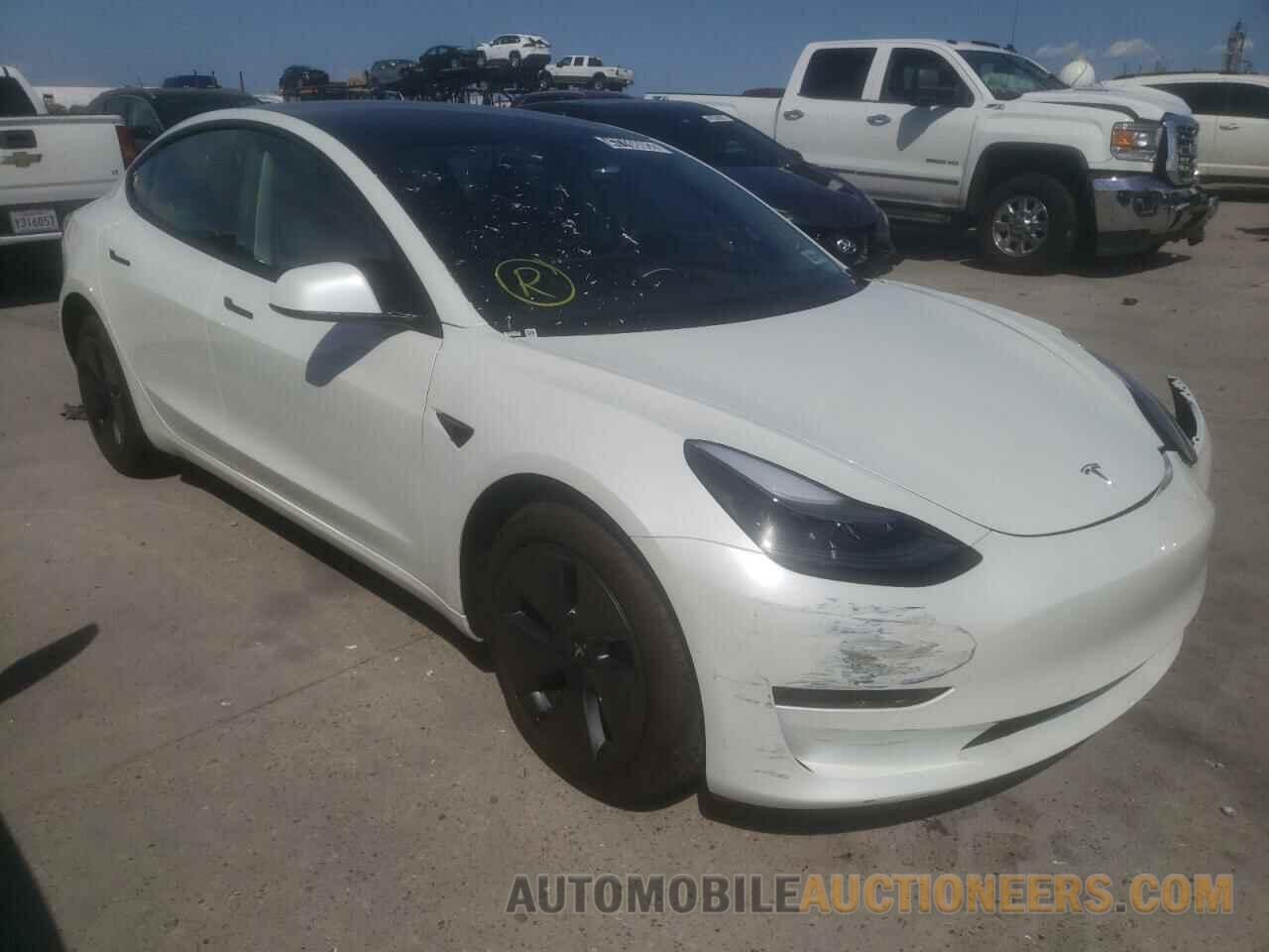 5YJ3E1EA7NF188191 TESLA MODEL 3 2022