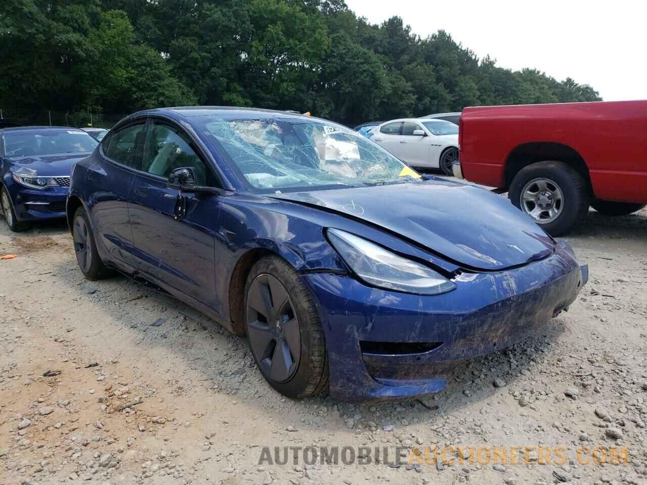 5YJ3E1EA7NF189969 TESLA MODEL 3 2022