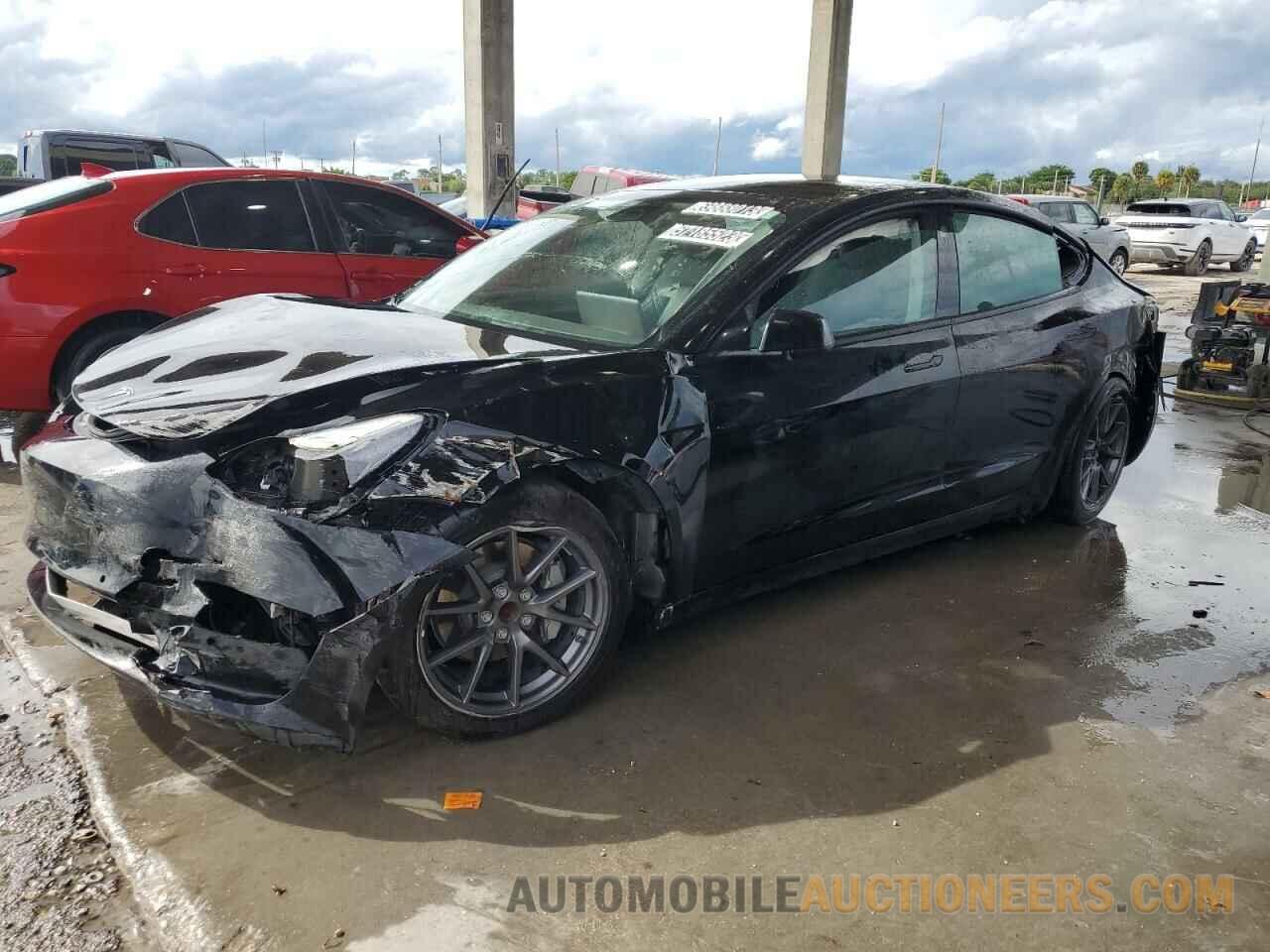 5YJ3E1EA7NF190068 TESLA MODEL 3 2022